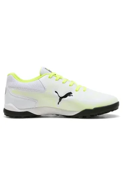 Scarpe da Futsal Bianche e Giallo Fluo Puma TRUCO III TT