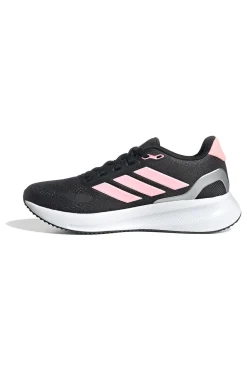 Scarpe da Giannastica Nere e Rosa Adidas Runfalcon 5 Junior