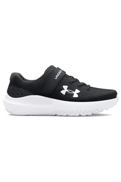 Scarpe da ginnastica bambino nere in mesh Under Armour BPS Surge 4 AC