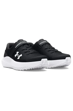 Scarpe da ginnastica bambino nere in mesh Under Armour BPS Surge 4 AC