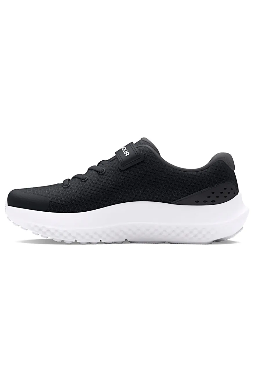 Scarpe da ginnastica bambino nere in mesh Under Armour BPS Surge 4 AC