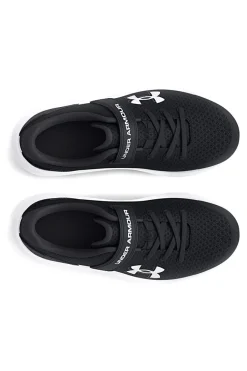Scarpe da ginnastica bambino nere in mesh Under Armour BPS Surge 4 AC