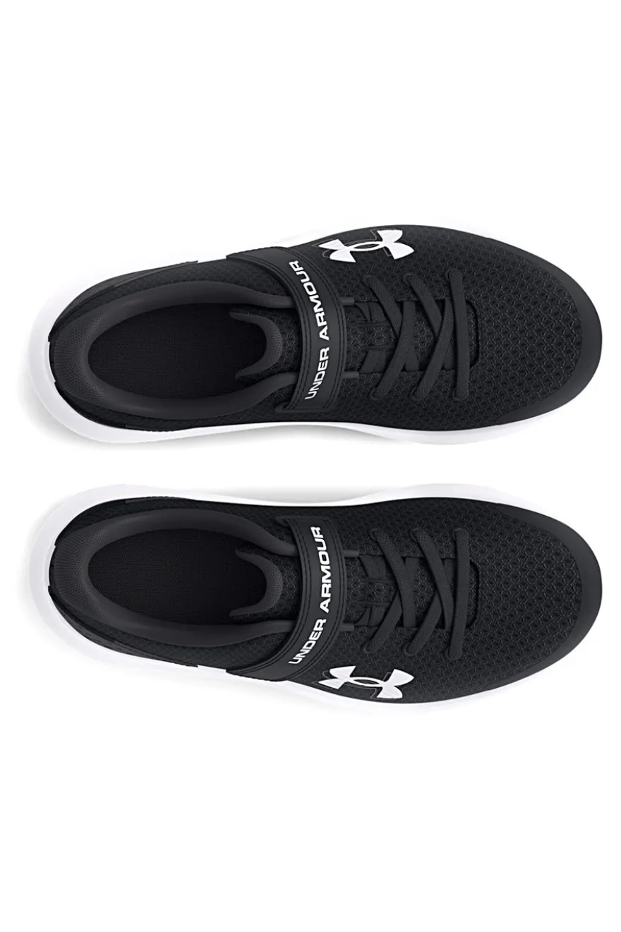 Scarpe da ginnastica bambino nere in mesh Under Armour BPS Surge 4 AC