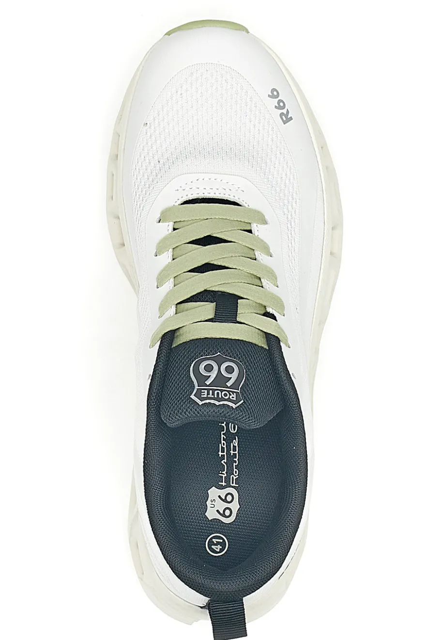 Scarpe da ginnastica bianche con suola forata Route 66 RO52805D
