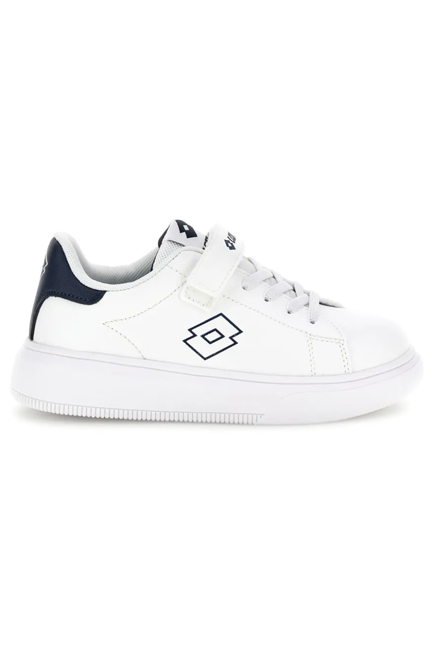 Scarpe da ginnastica bianche con chiusura a strappo e memory foam Lotto DAY PRINCE AMF CL S