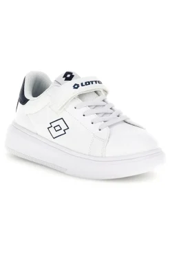 Scarpe da ginnastica bianche con chiusura a strappo e memory foam Lotto DAY PRINCE AMF CL S
