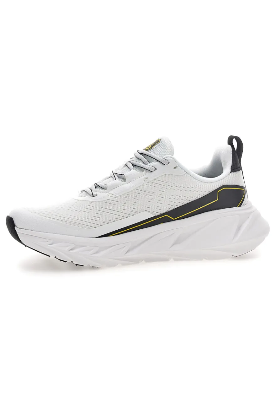Scarpe da ginnastica bianche con dettagli neri Route 66 RO51038D