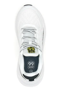 Scarpe da ginnastica bianche con dettagli neri Route 66 RO51038D