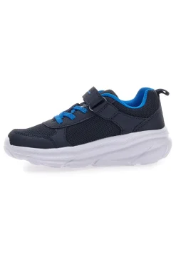 Scarpe da ginnastica blu in mesh con strappo Champion HRO B PS Low Cut