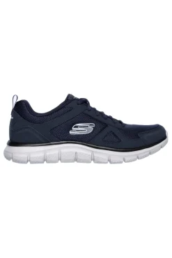 Scarpe da Ginnastica blu traspiranti Memory Foam Skechers Track Scloric