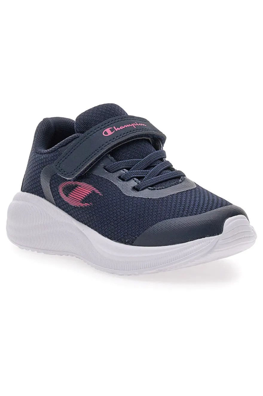 Scarpe da ginnastica blu mesh con strappo Champion Syphon Engage Mesh G PS