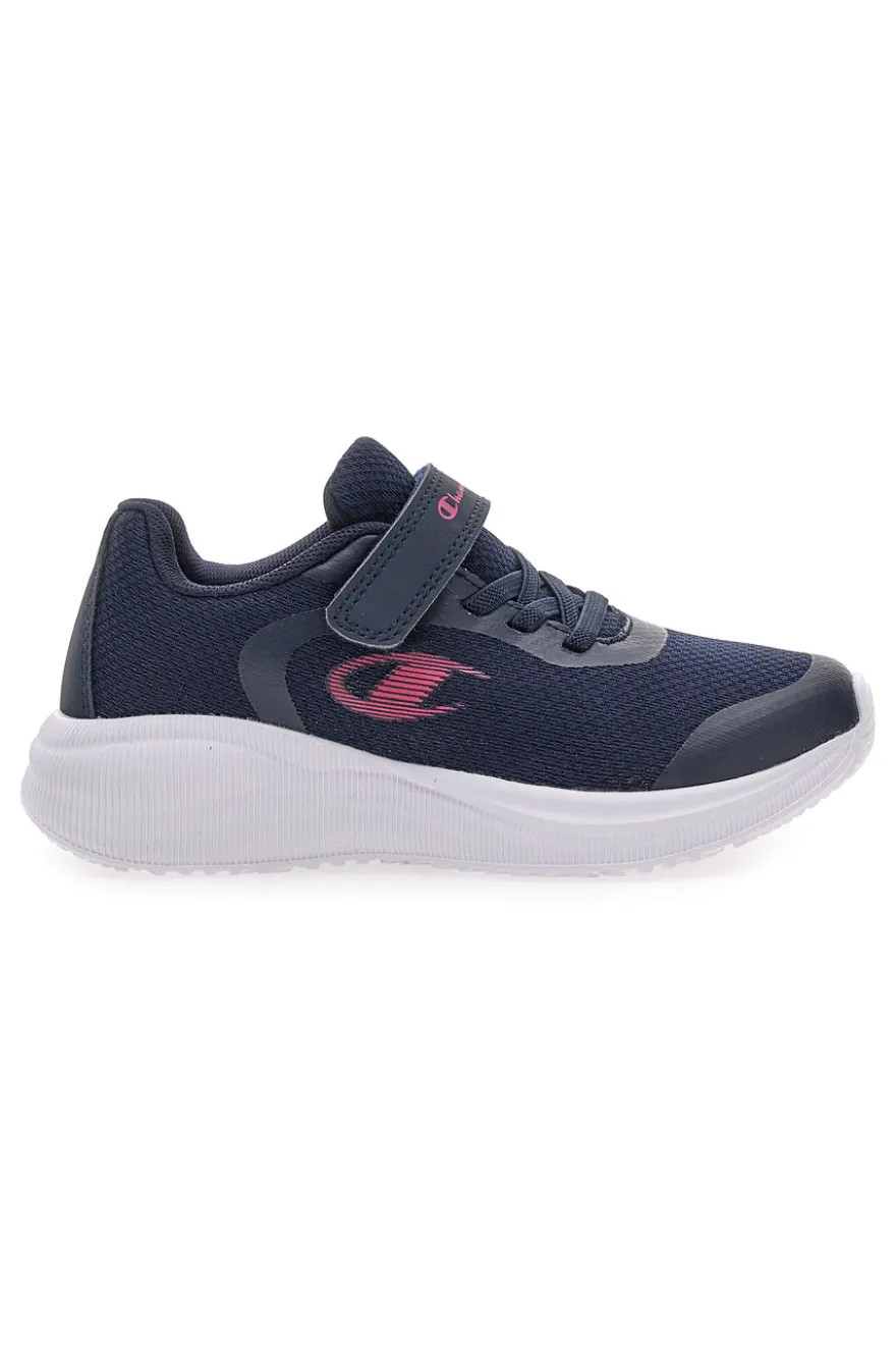 Scarpe da ginnastica blu mesh con strappo Champion Syphon Engage Mesh G PS