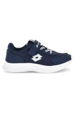 Scarpe da ginnastica blu con chiusura a strappo e memory foam Lotto RUN 90 AMF CL S