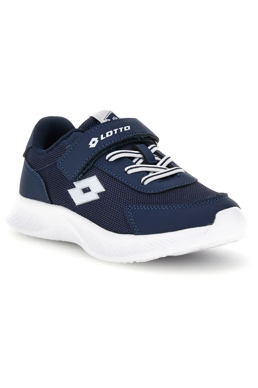 Scarpe da ginnastica blu con chiusura a strappo e memory foam Lotto RUN 90 AMF CL S
