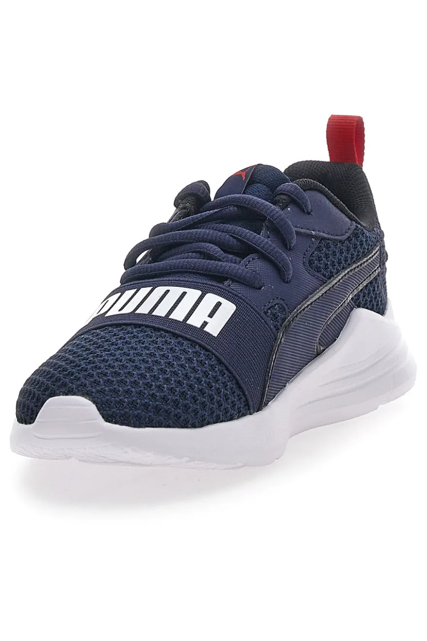 Scarpe da Ginnastica Blu Con Logo Frontale Puma Wired Run Pure Ps