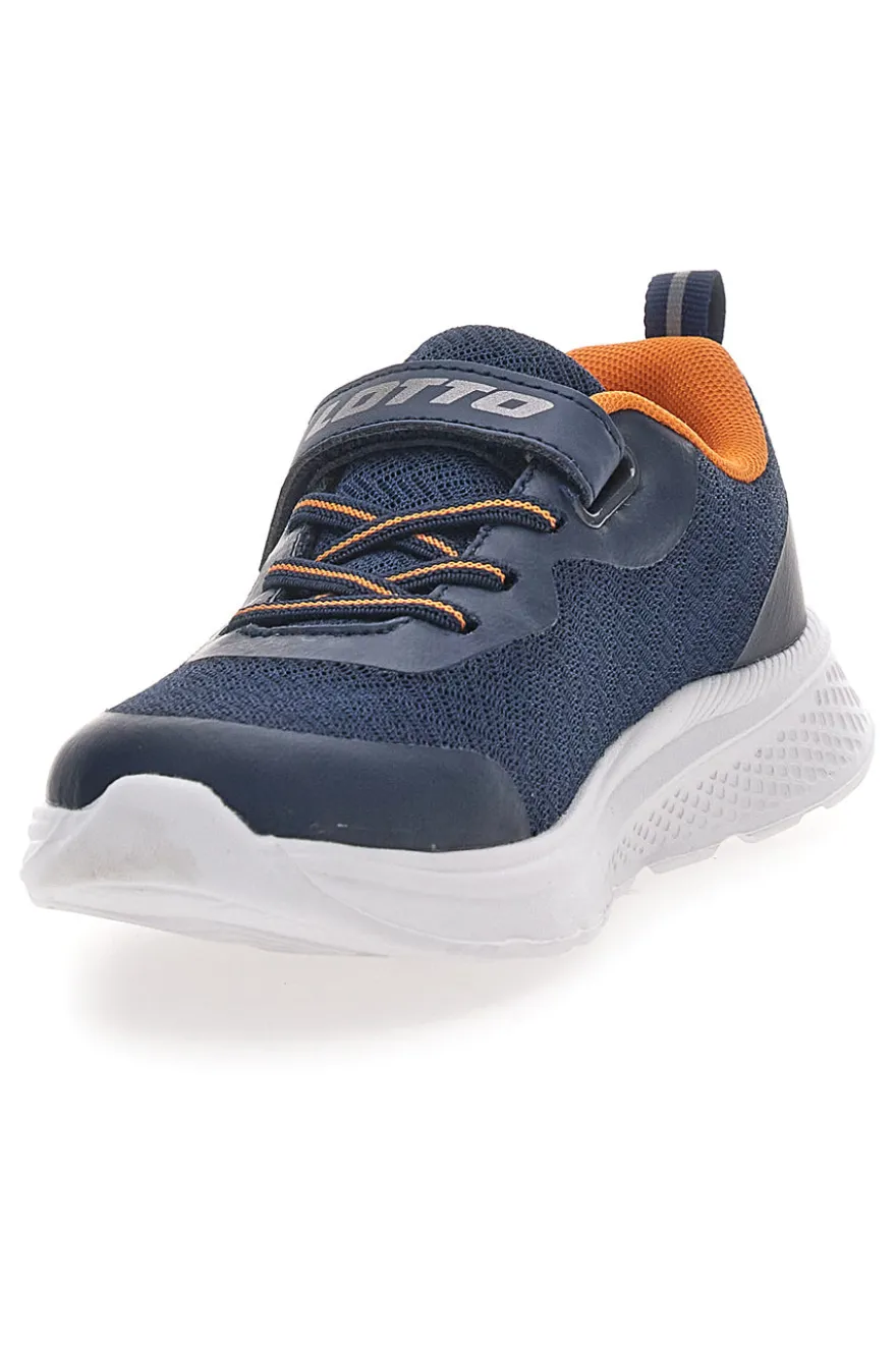 Scarpe da Ginnastica blu con strappo e air memory foam Lotto Rider AMF CL S