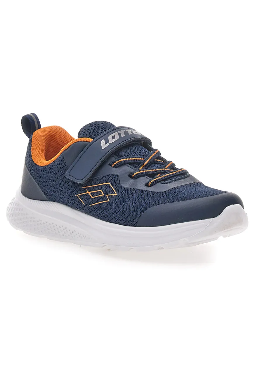 Scarpe da Ginnastica blu con strappo e air memory foam Lotto Rider AMF CL S