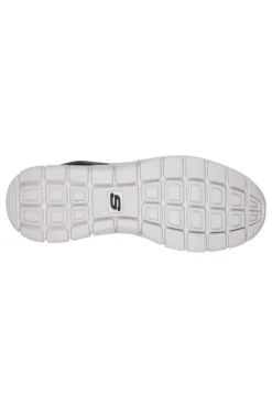 Scarpe da ginnastica grigie leggere Memory Foam Track Bucolo Skechers