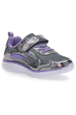 Scarpe da Ginnastica Grigie e Viola Grazie 2212