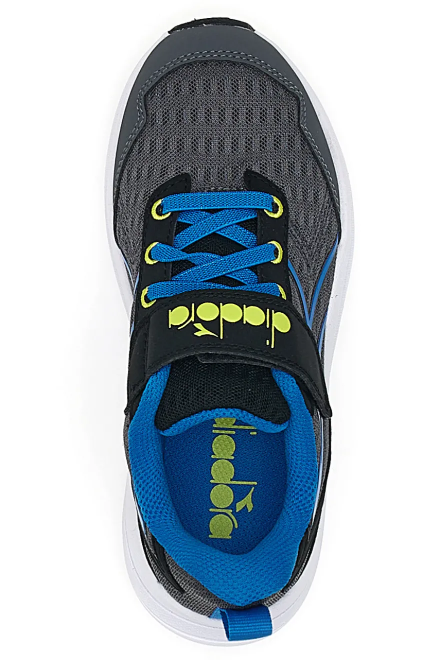 Scarpe da Ginnastica Grigie e Blu Diadora Snipe 2 Jr
