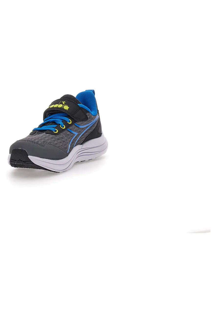 Scarpe da Ginnastica Grigie e Blu Diadora Snipe 2 Jr