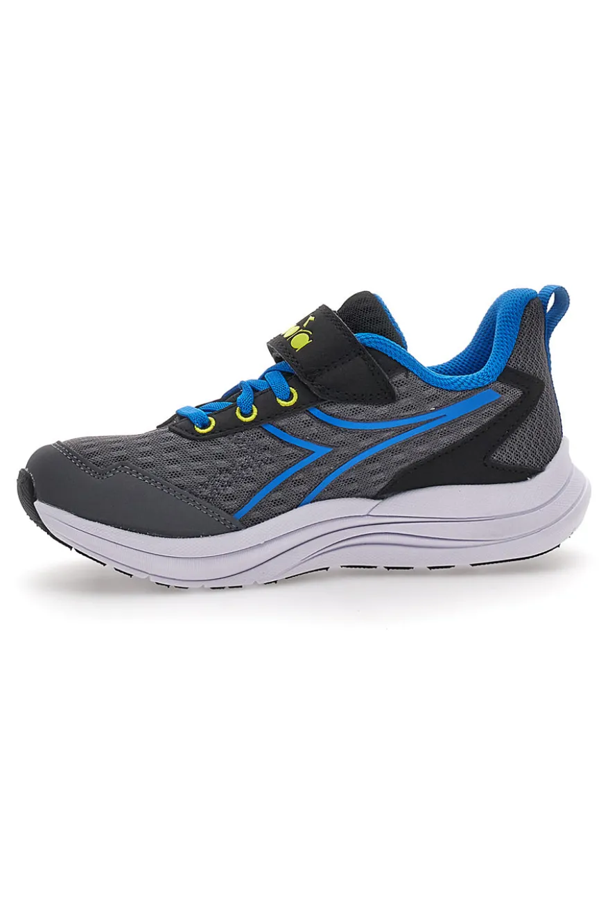 Scarpe da Ginnastica Grigie e Blu Diadora Snipe 2 Jr