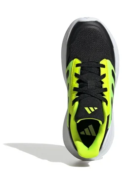 Scarpe da ginnastica nere con dettagli fluo e suola Cloudfoam Adidas Tensaur Run 3.0 J