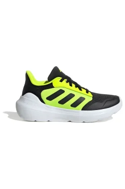 Scarpe da ginnastica nere con dettagli fluo e suola Cloudfoam Adidas Tensaur Run 3.0 J