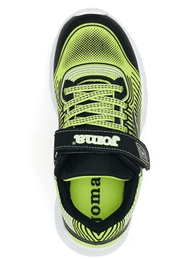 Scarpe da Ginnastica Nere e Lime Con Luci Joma Aquiles Jr 2411
