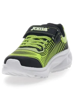 Scarpe da Ginnastica Nere e Lime Con Luci Joma Aquiles Jr 2411