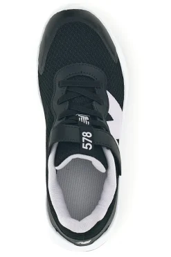 Scarpe da ginnastica nere con inserti lilla e soletta estraibile New balance 578