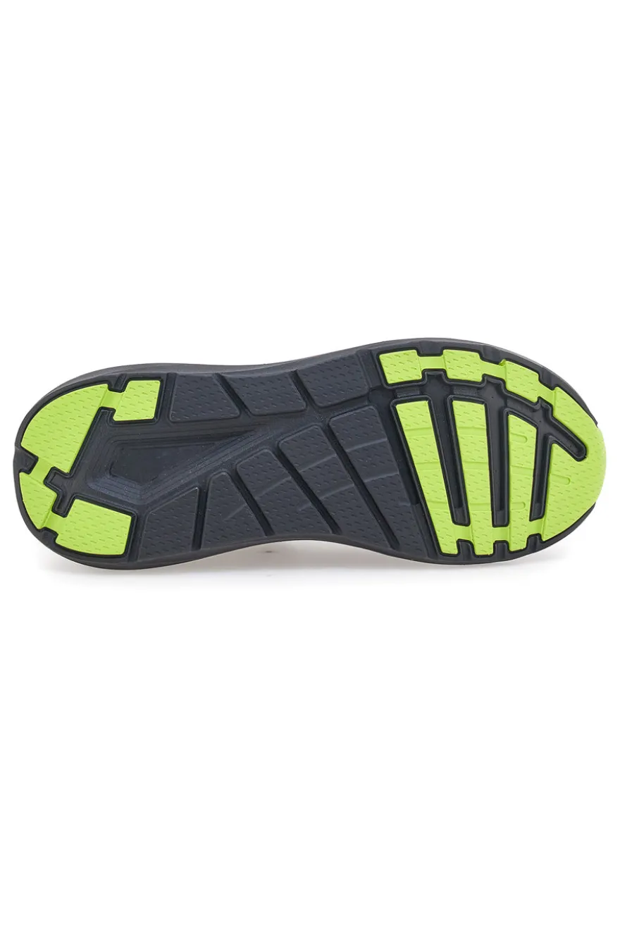 Scarpe da ginnastica nere con dettagli lime Route 66 RO51038D