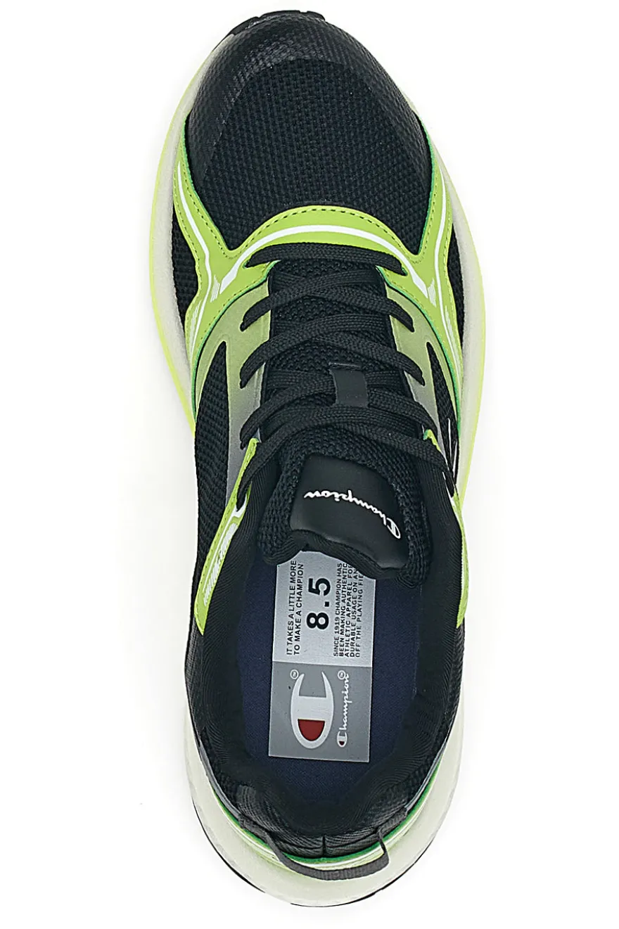 Scarpe da Ginnastica Nere e Lime Champion Vibe