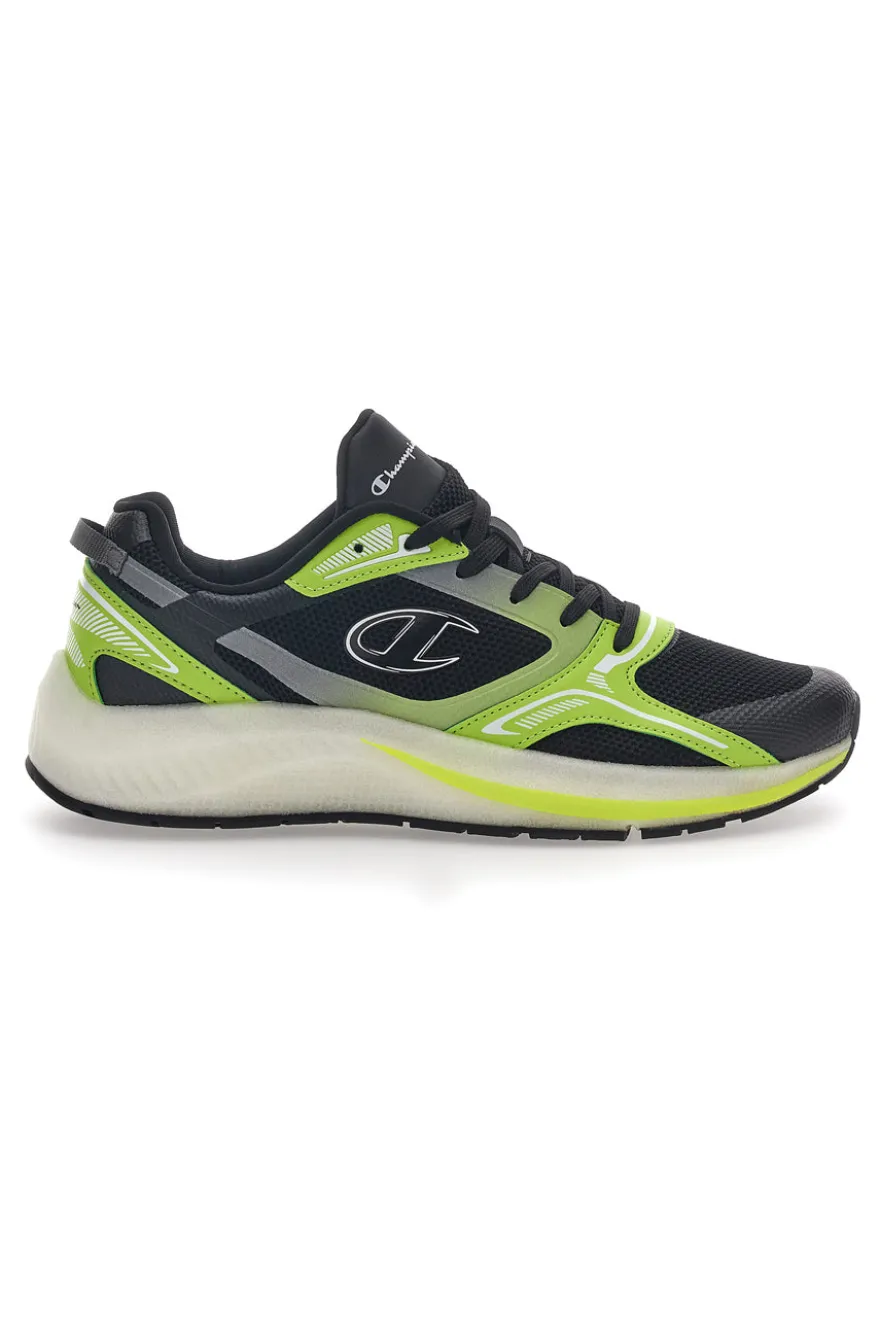 Scarpe da Ginnastica Nere e Lime Champion Vibe
