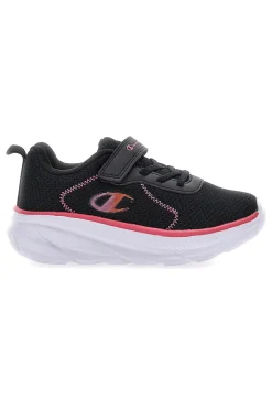 Scarpe da ginnastica nere in mesh con strappo Champion HRO J G PS Low Cut