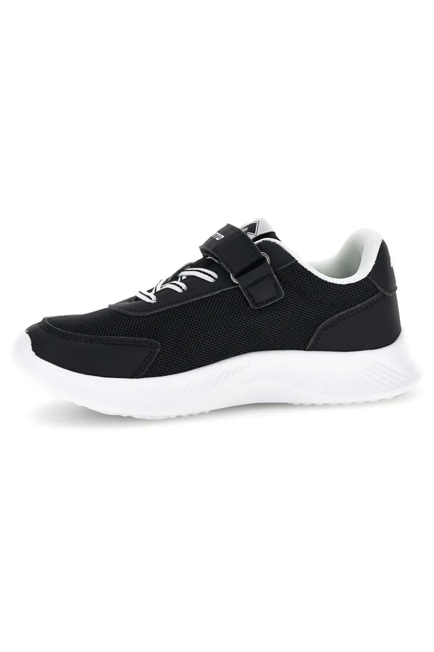 Scarpe da ginnastica nere con chiusura a strappo e memory foam Lotto RUN 90 AMF CL S