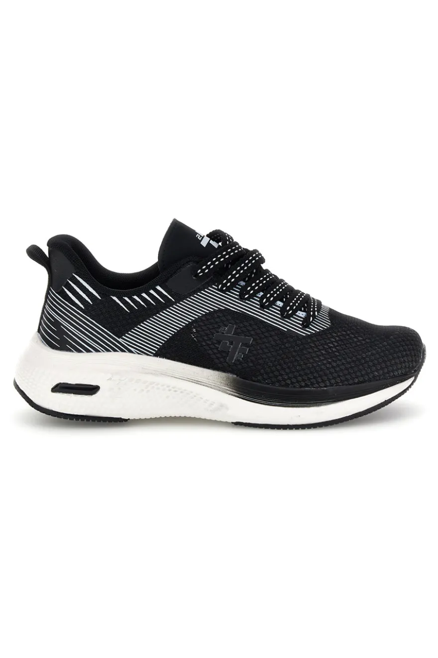 Scarpe da ginnastica nero traspirante ammortizzata 2T2L 1BF103292