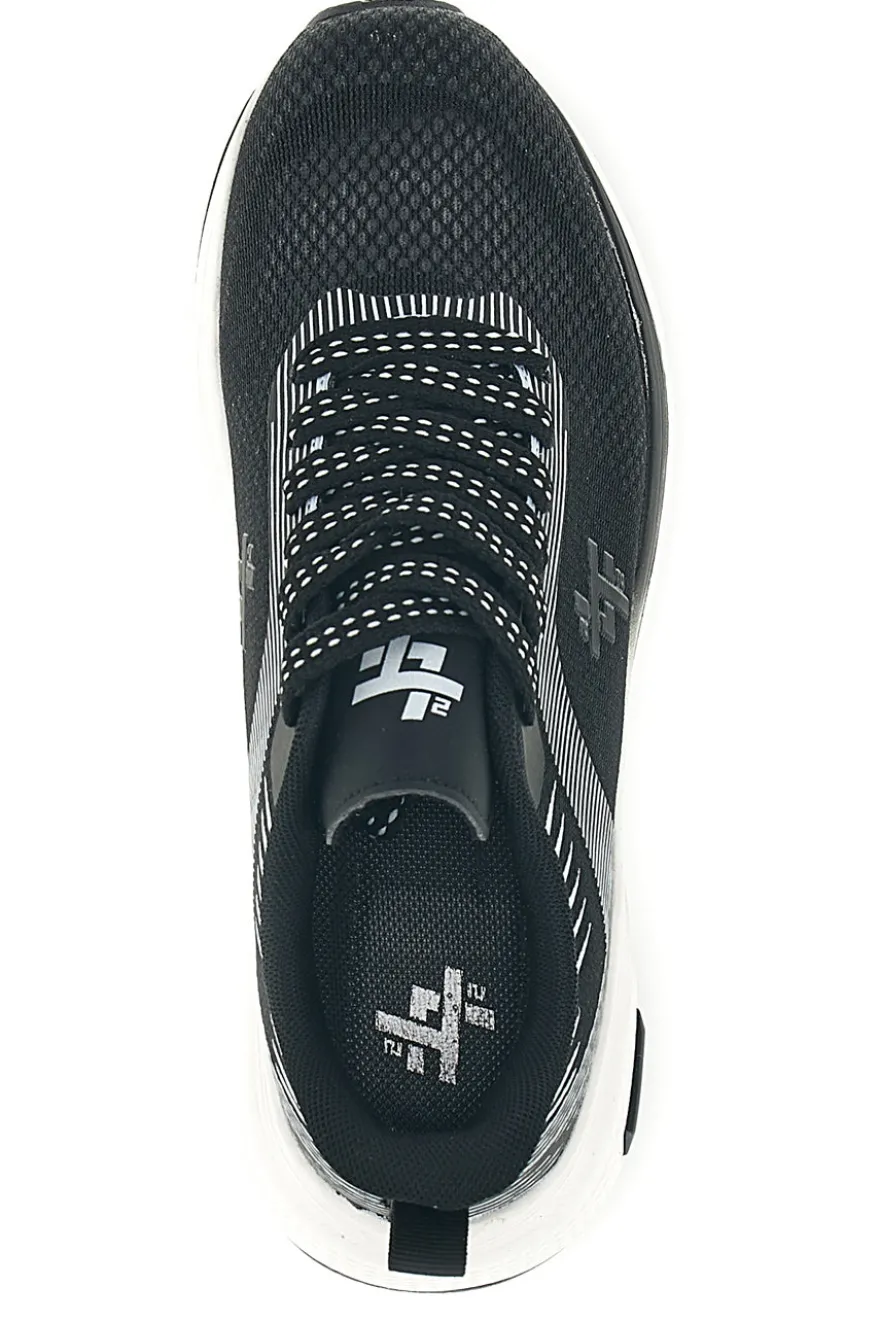 Scarpe da ginnastica nero traspirante ammortizzata 2T2L 1BF103292