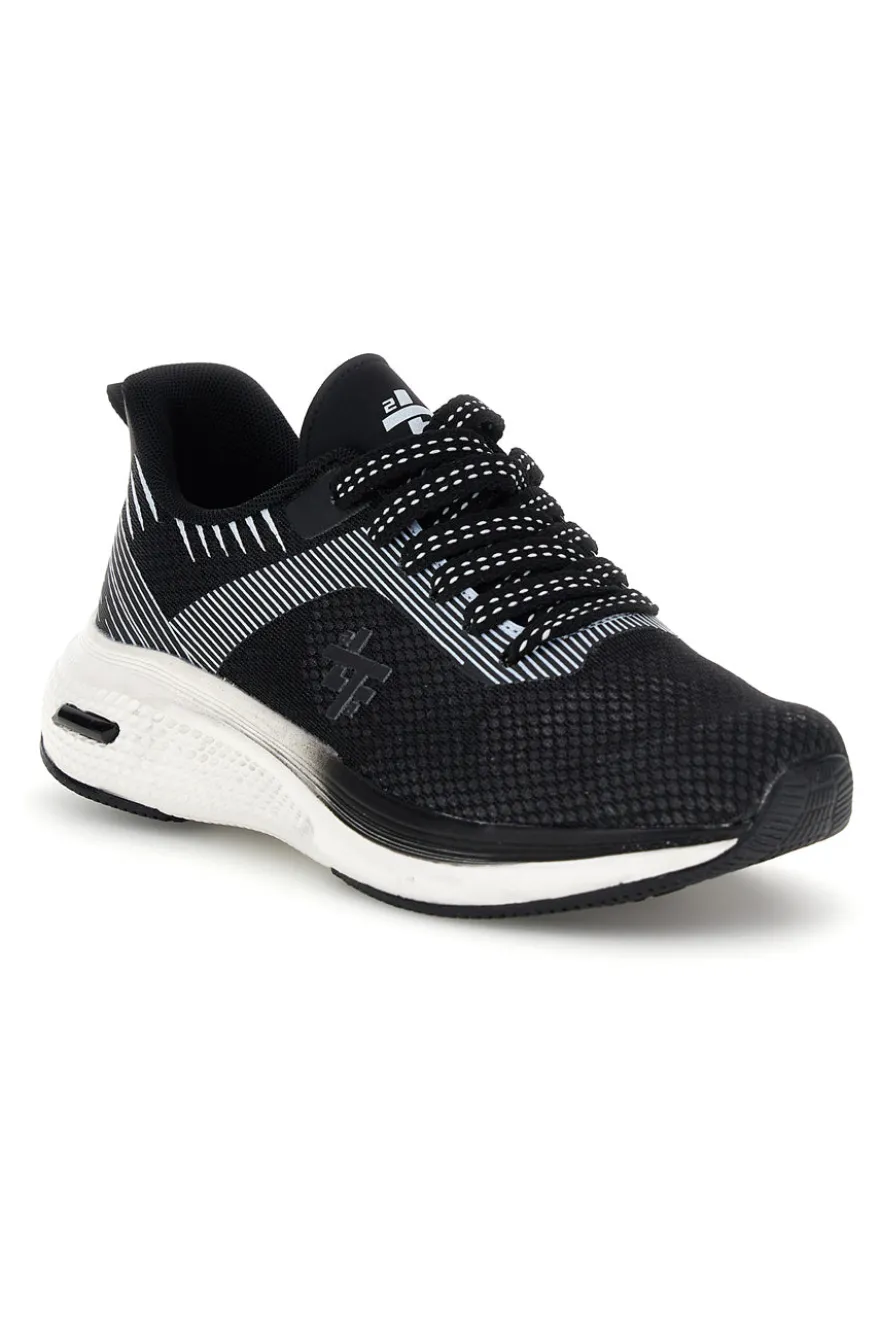 Scarpe da ginnastica nero traspirante ammortizzata 2T2L 1BF103292