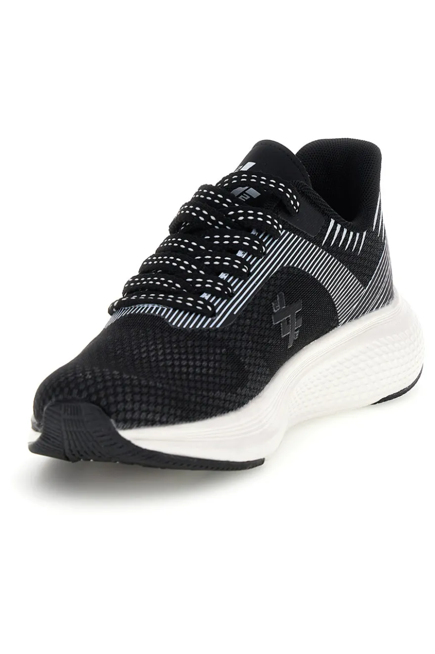 Scarpe da ginnastica nero traspirante ammortizzata 2T2L 1BF103292