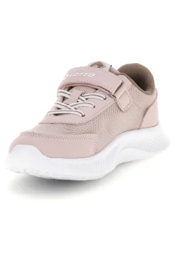Scarpe da ginnastica rosa con chiusura a strappo e memory foam Lotto RUN 90 AMF CL S