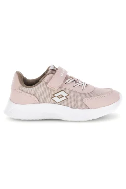 Scarpe da ginnastica rosa con chiusura a strappo e memory foam Lotto RUN 90 AMF CL S