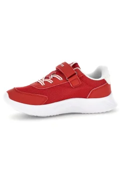 Scarpe da ginnastica rosse con chiusura a strappo e memory foam Lotto RUN 90 AMF CL S