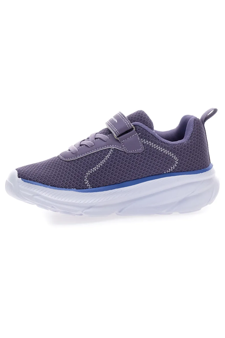 Scarpe da ginnastica viola in mesh con chiusura a strappo Champion HRO J G PS Low Cut