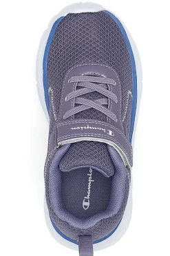 Scarpe da ginnastica viola in mesh con chiusura a strappo Champion HRO J G PS Low Cut