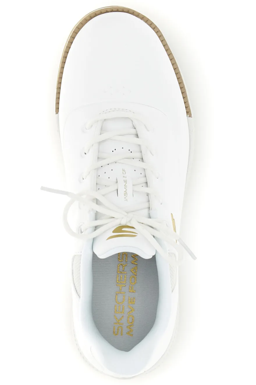 Scarpe da golf bianco eco flight waterproof Skechers Go Golf Jasmine 2 Gf