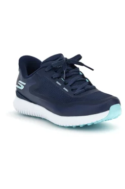 Scarpe da golf blu slip-on impermeabili Skechers GO GOLF Flight Slip-ins