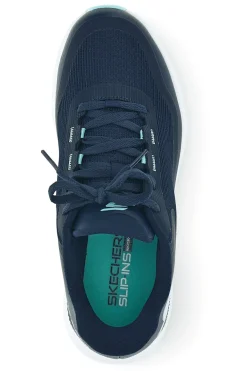 Scarpe da golf blu slip-on impermeabili Skechers GO GOLF Flight Slip-ins