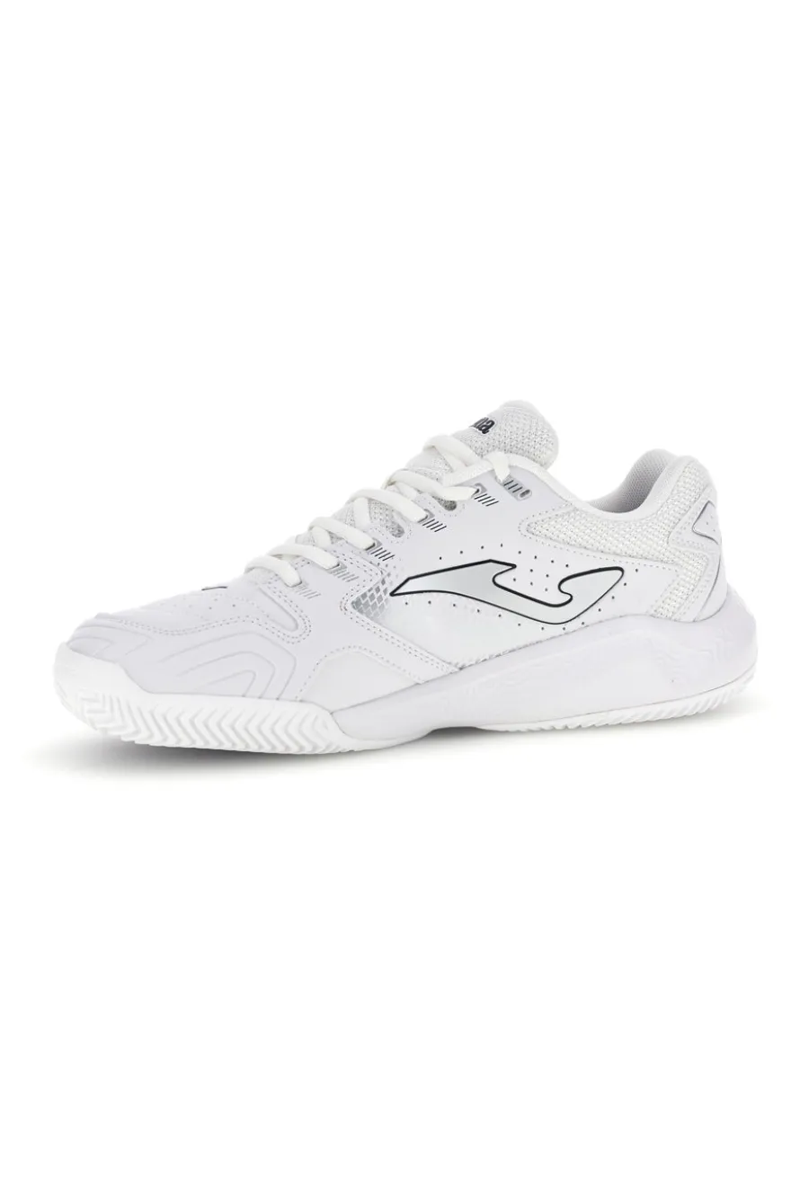 Scarpe da paddle tennis bianco con inserti blu traspiranti Joma Master 1000 2642