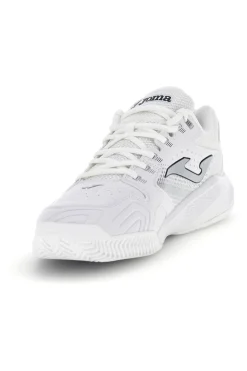 Scarpe da paddle tennis bianco con inserti blu traspiranti Joma Master 1000 2642